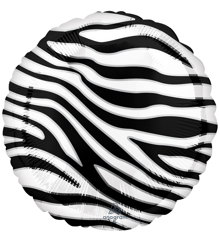 Balónek zebra