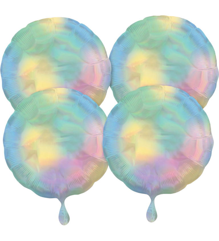 Sada - holografické balónky