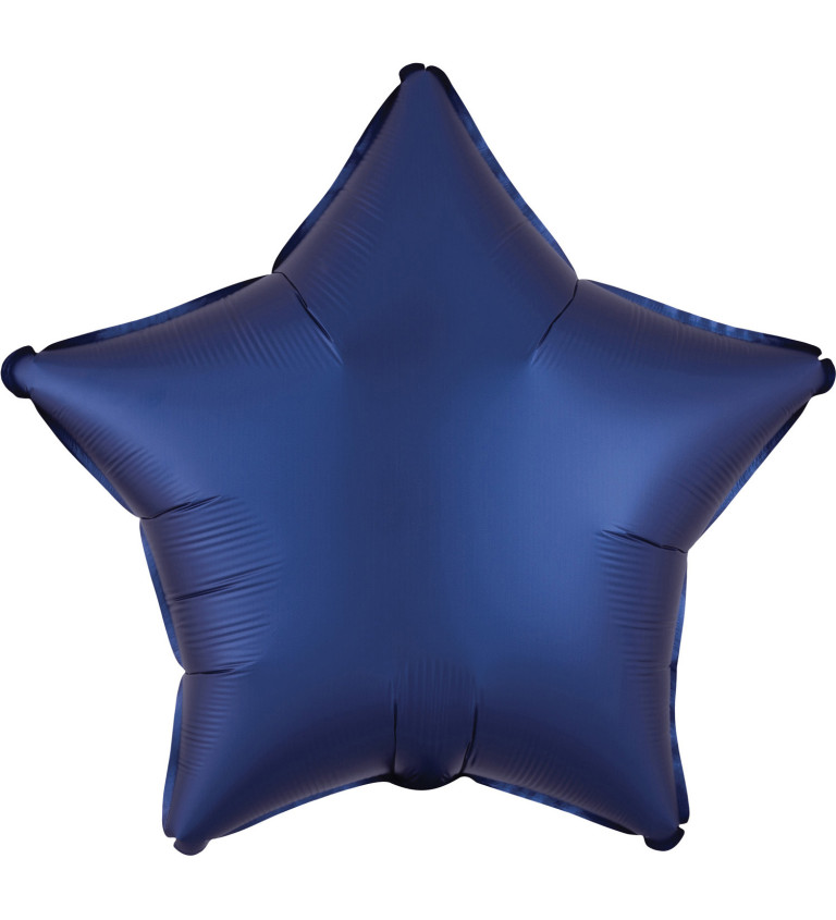 Balonek hvězda - modrá