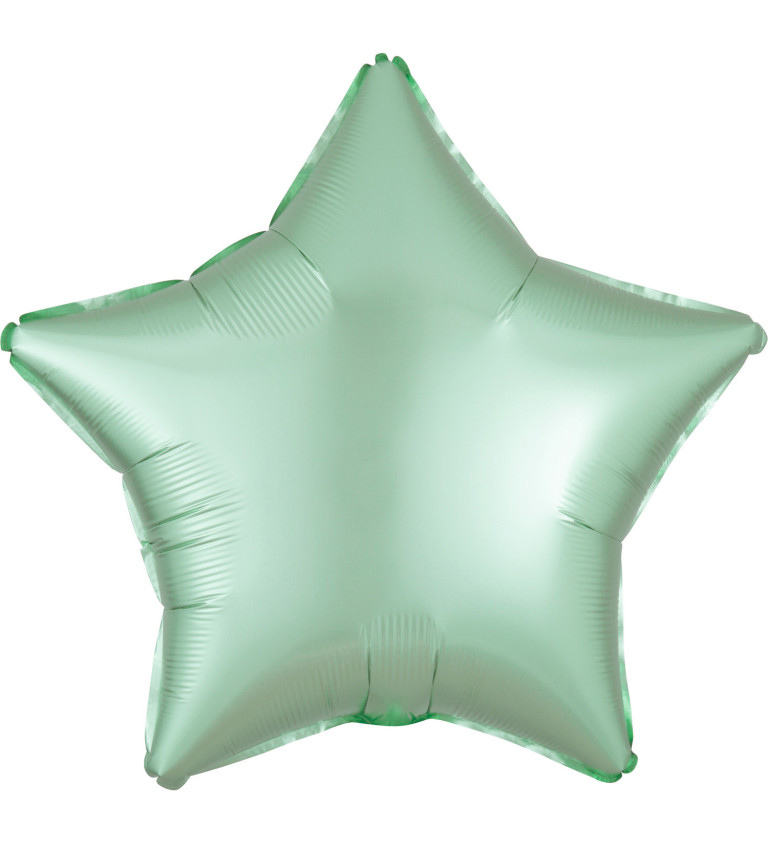 Balonek zelená hvězda