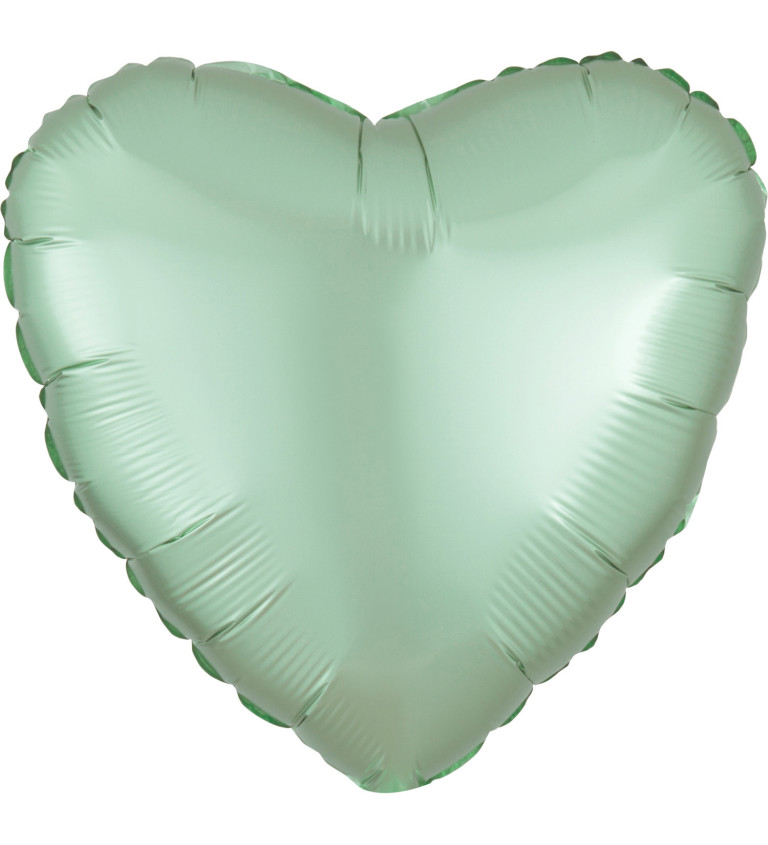 Balonek - srdce zelené