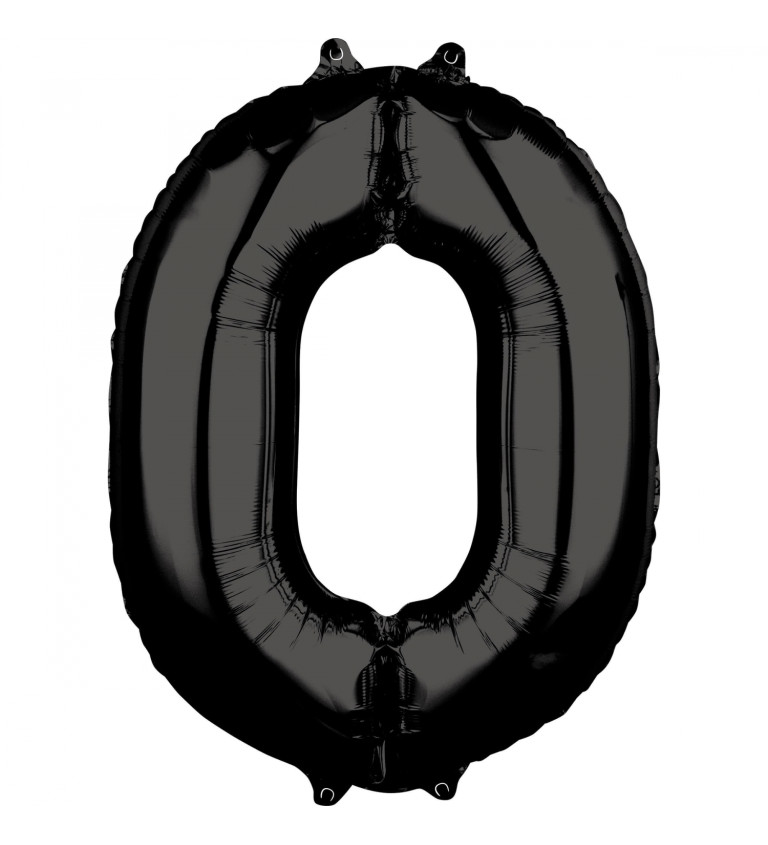 Černý balónek 0