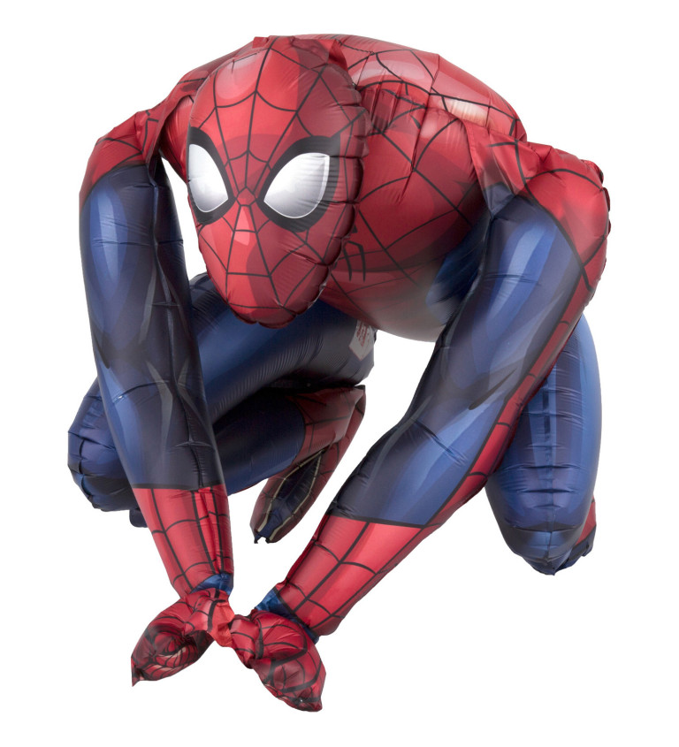 Fóliový balónek - Sitting Spider-Man