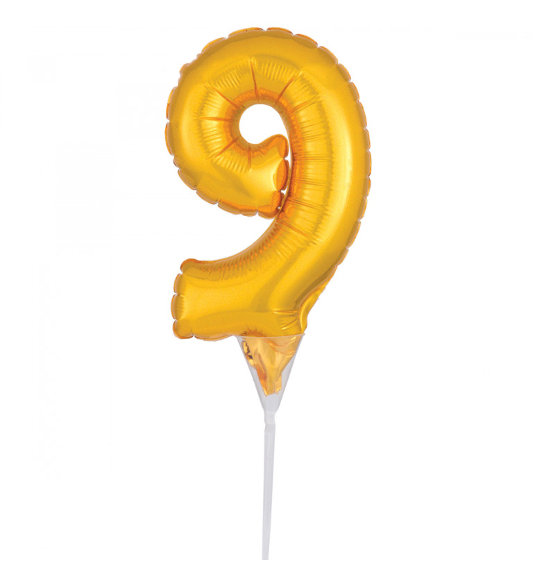 Zlatý balónek číslo 9