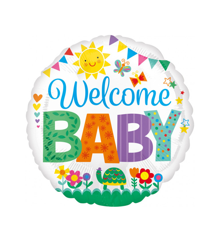 Welcome Baby balón