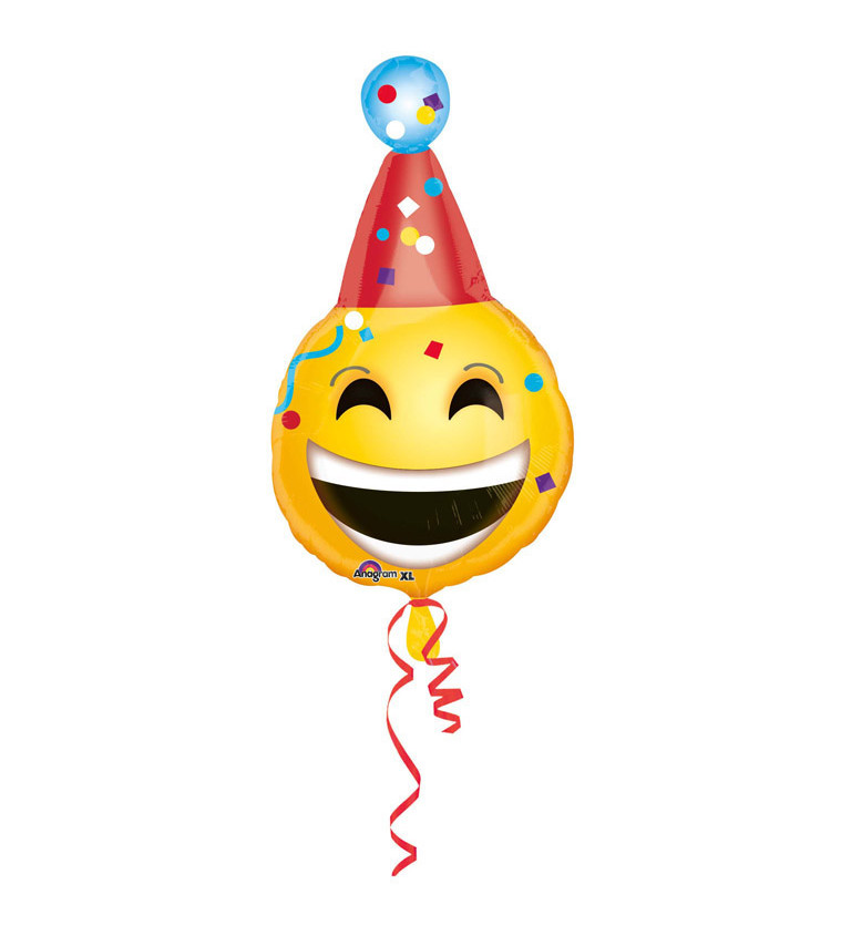 Emoji party balónek