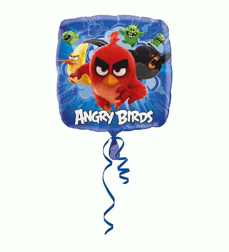 Fóliový Angry Birds balónek