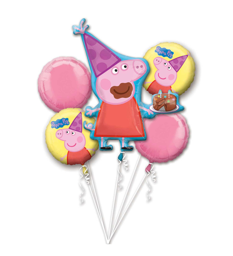 Peppa pig sada balónků