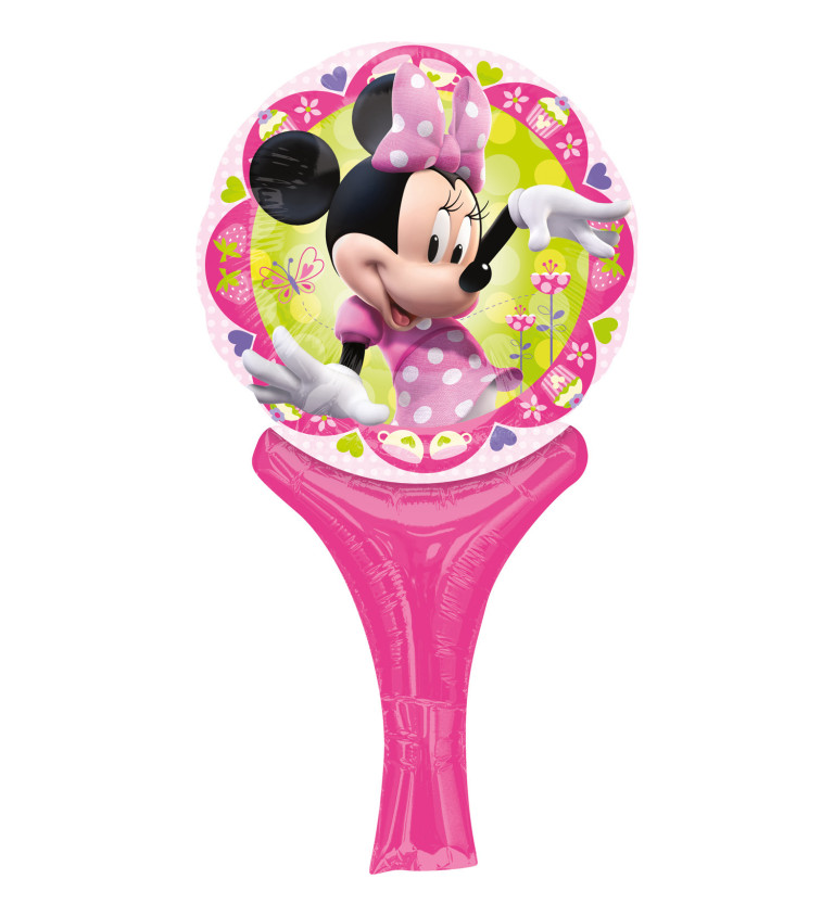 Fóliový balónek Minnie Mouse - lízátko