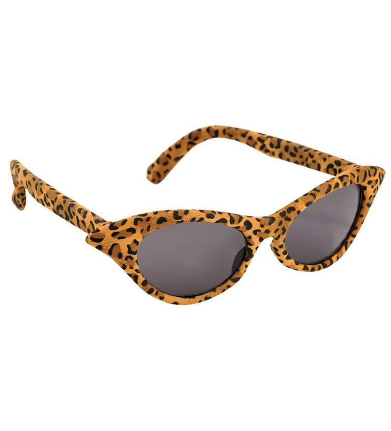 Brýle s leopardím vzorem