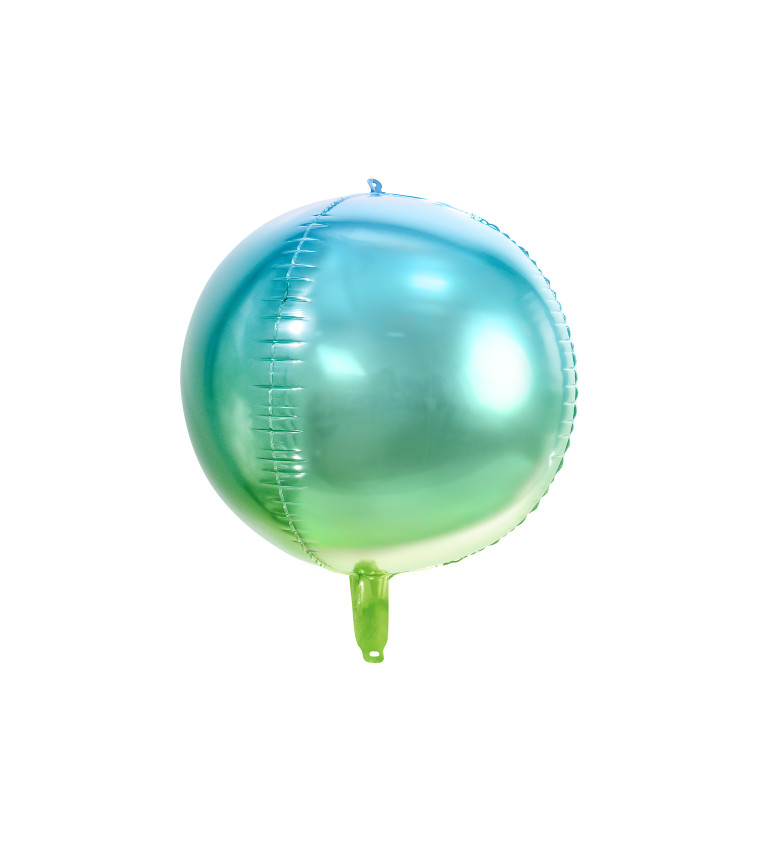 Balónek-zelenomodrý