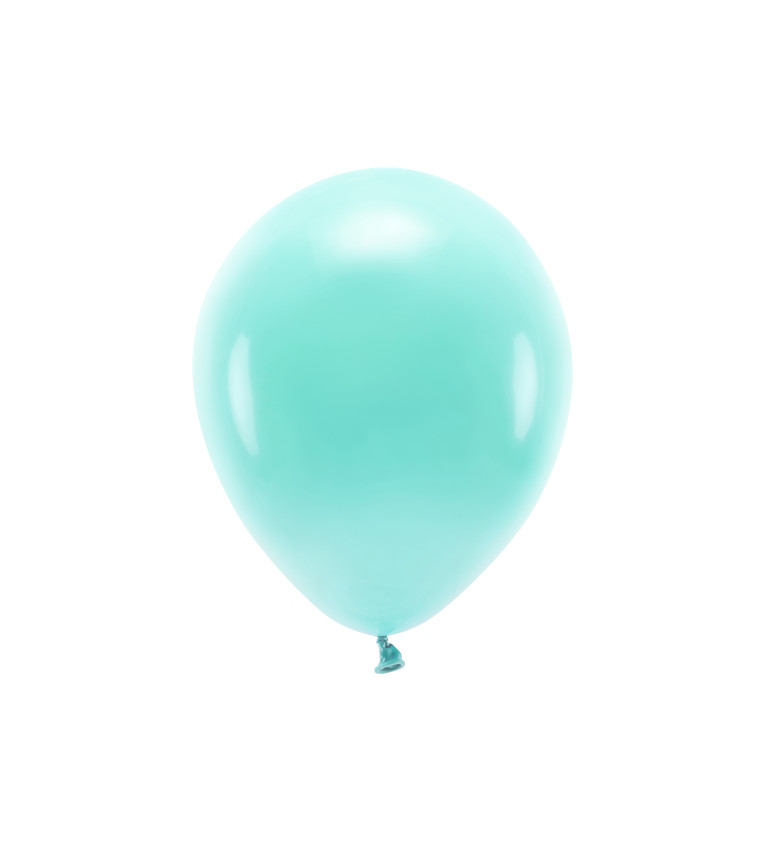 Balónky pastel - tmavě mentolové