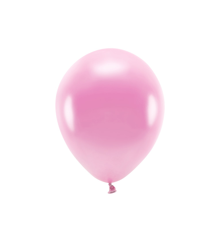 Ekologický růžový balónek