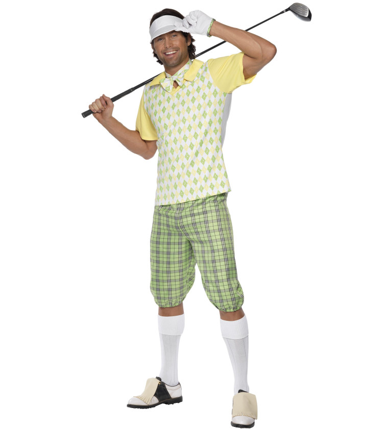 Pánský kostým Zábavný golfista