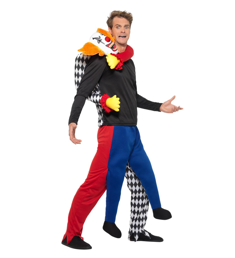 Pánský kostým klaun únosce