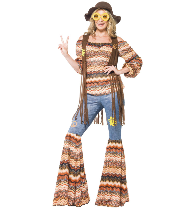 Dámský kostým Harmonická hippie dáma