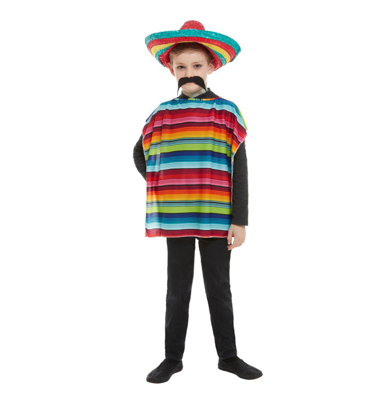 Dětský kostým set - Mexičan