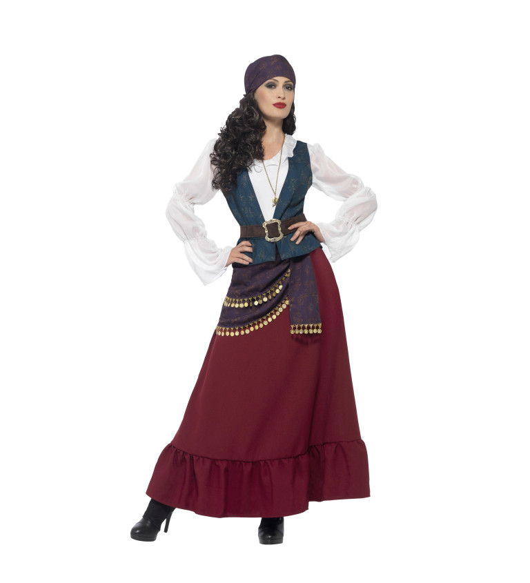 Dámský kostým krásné pirátky