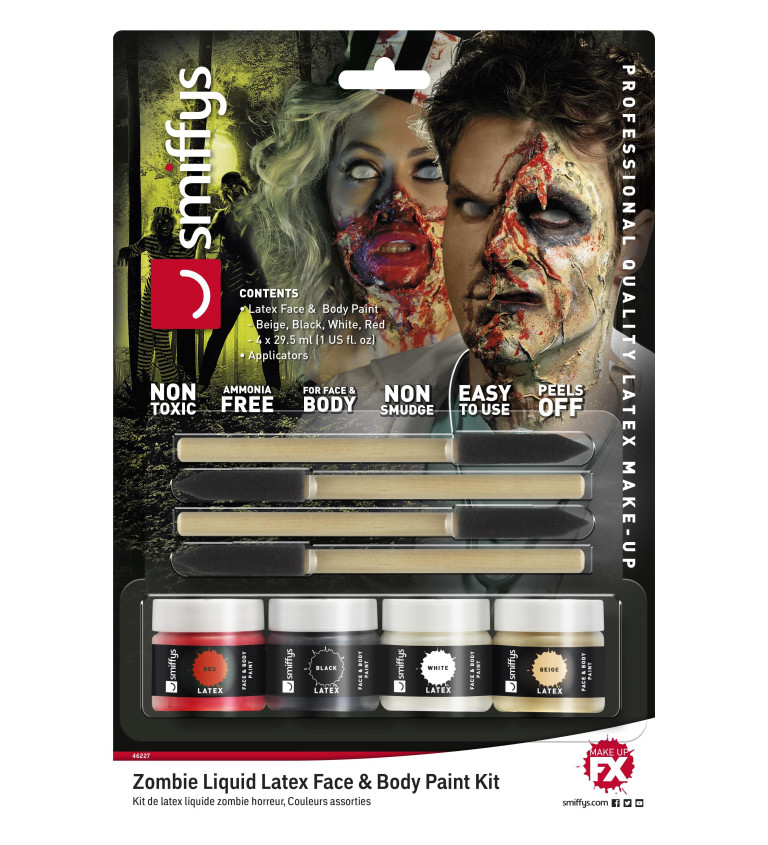Zombie - make-up set