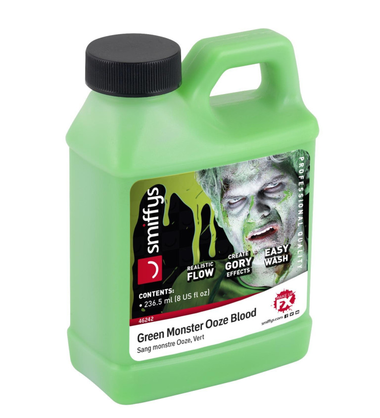 Umělá krev zelená - lahev