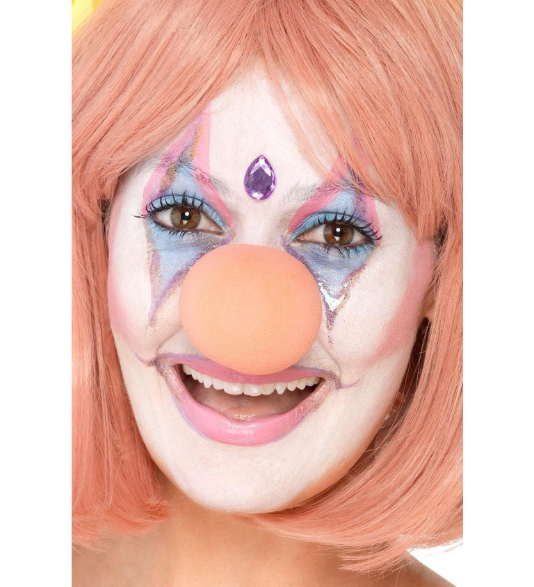 Růžový nos klauna
