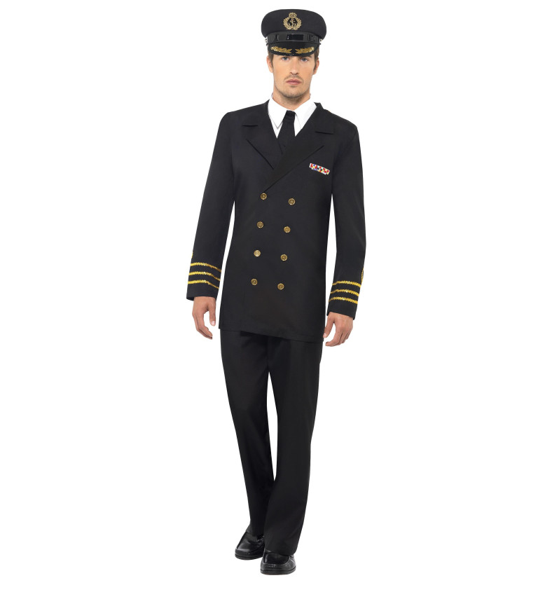 Pánský kostým Námořní důstojník