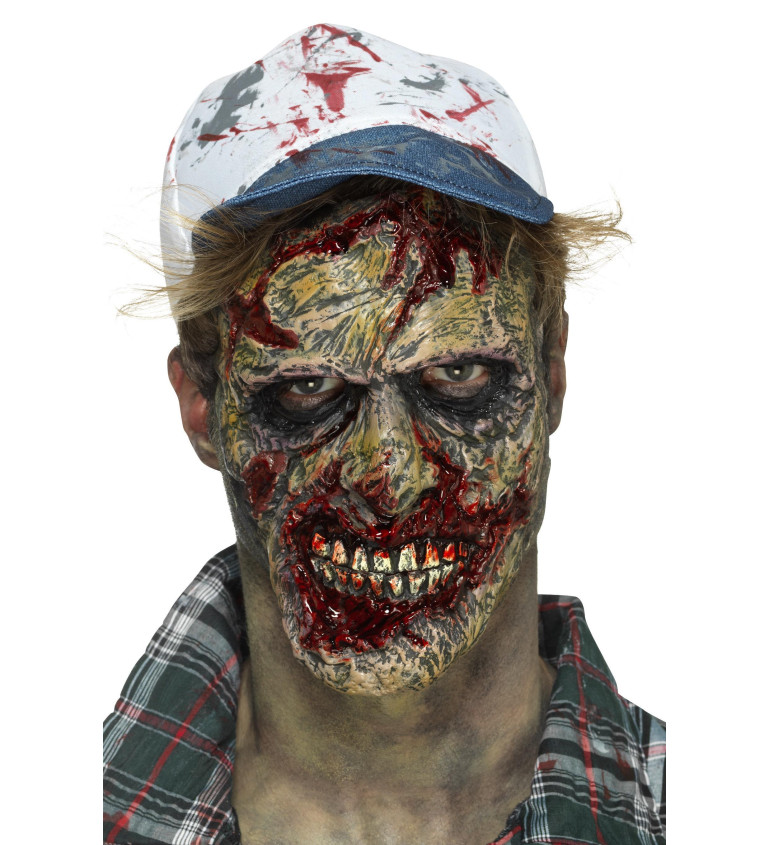 Maska Zombie - nalepovaci
