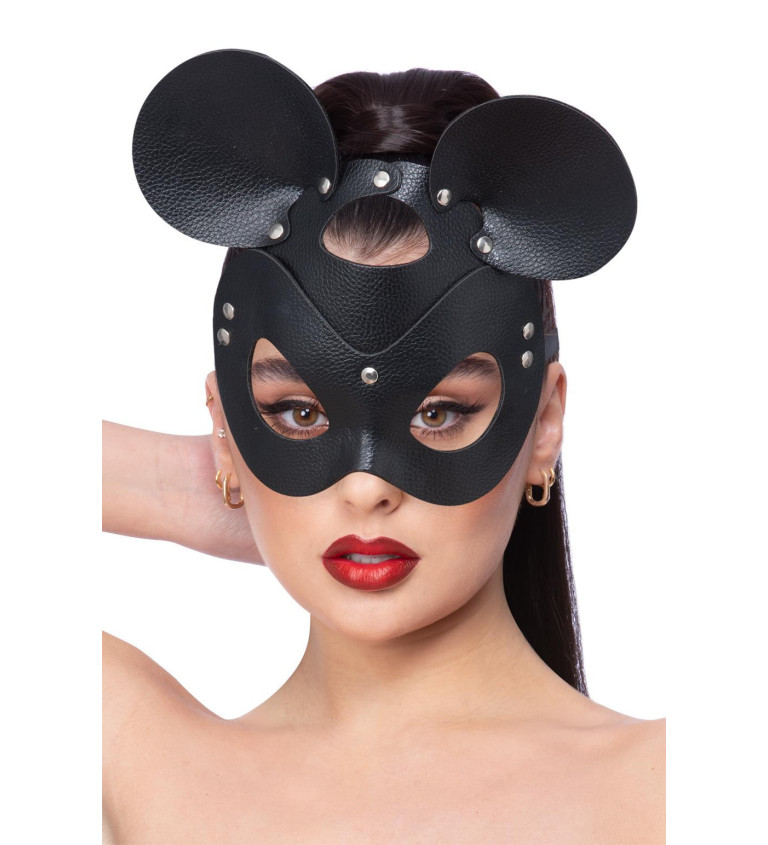 Maska myšky - černá