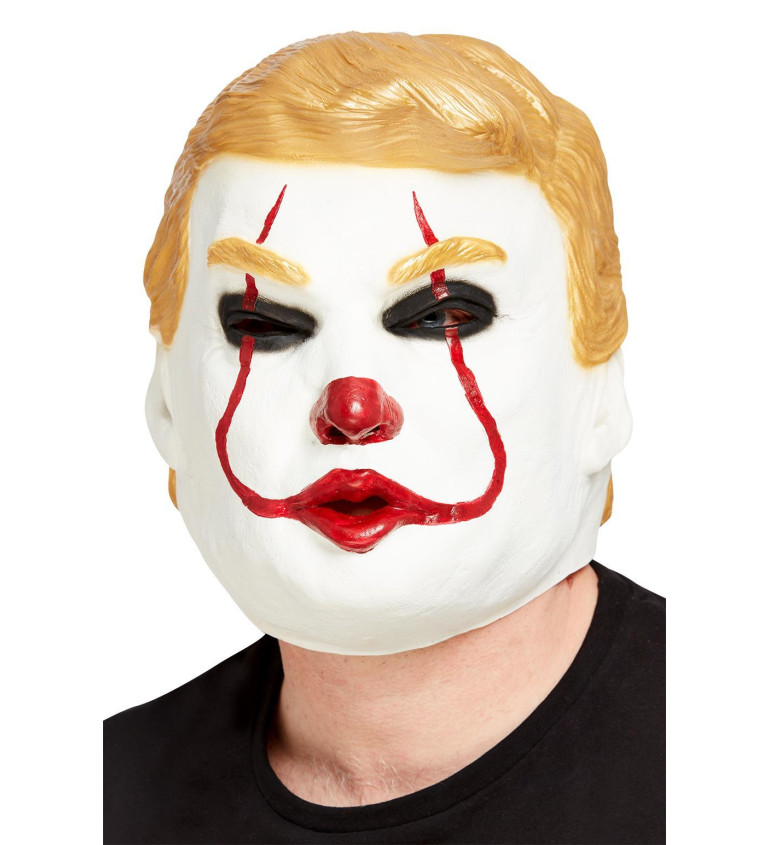 Latexová maska ex prezident