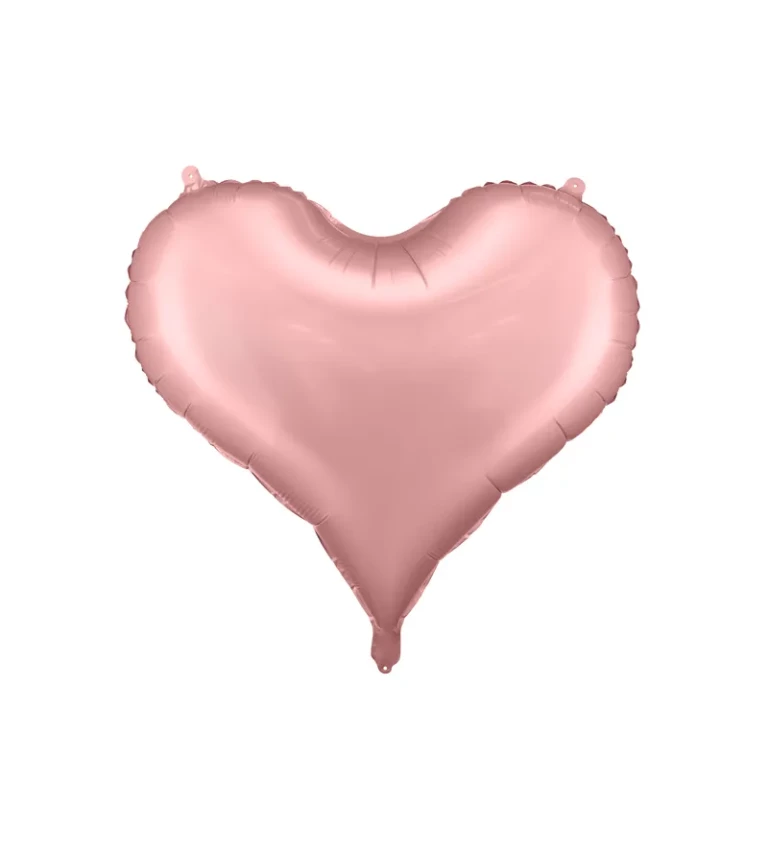 Balónek - srdce, růžový
