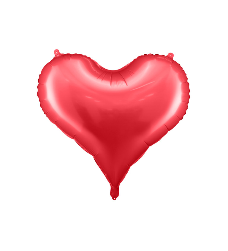 Balónek - srdce, červené