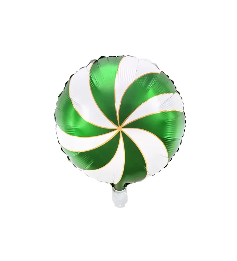 Fóliový balónek ve tvaru cukrovinky - zelený
