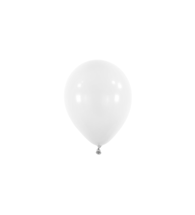 Bílý latexový balónek