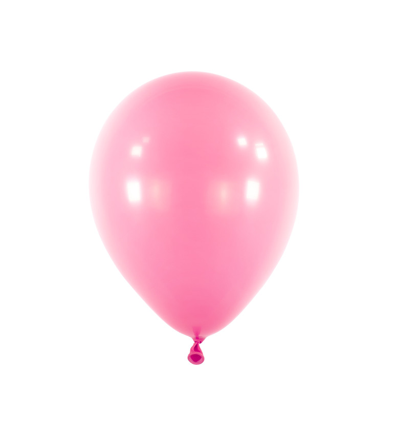 Latexový růžový balón