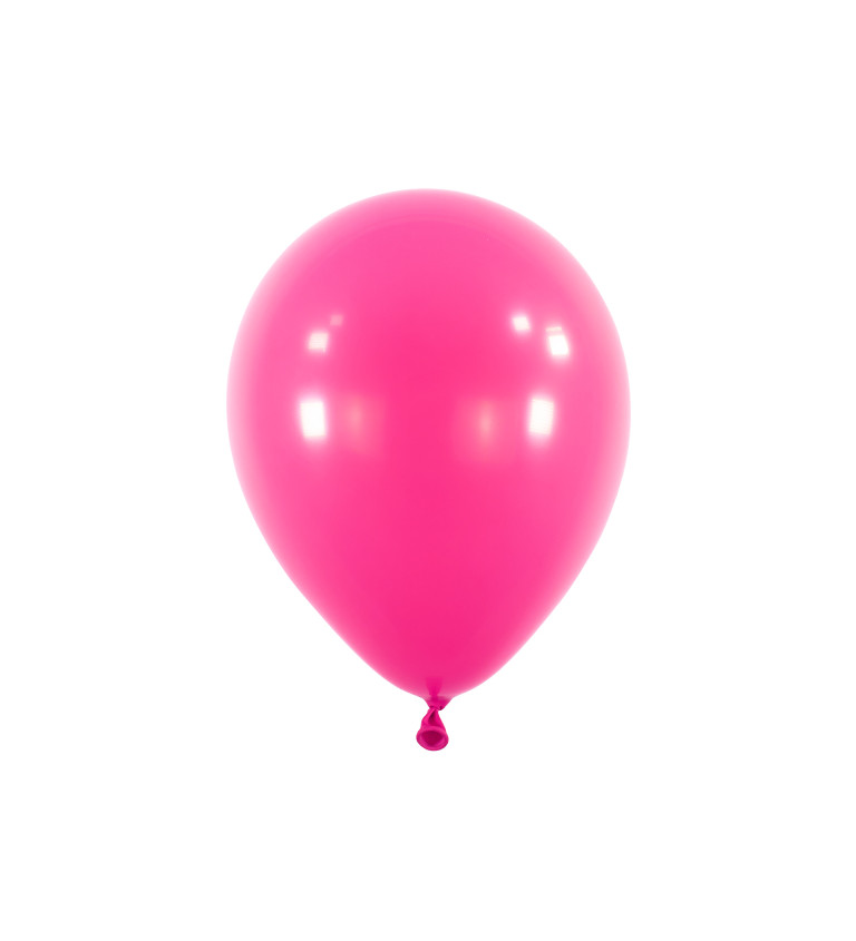 Růžový latexový balón