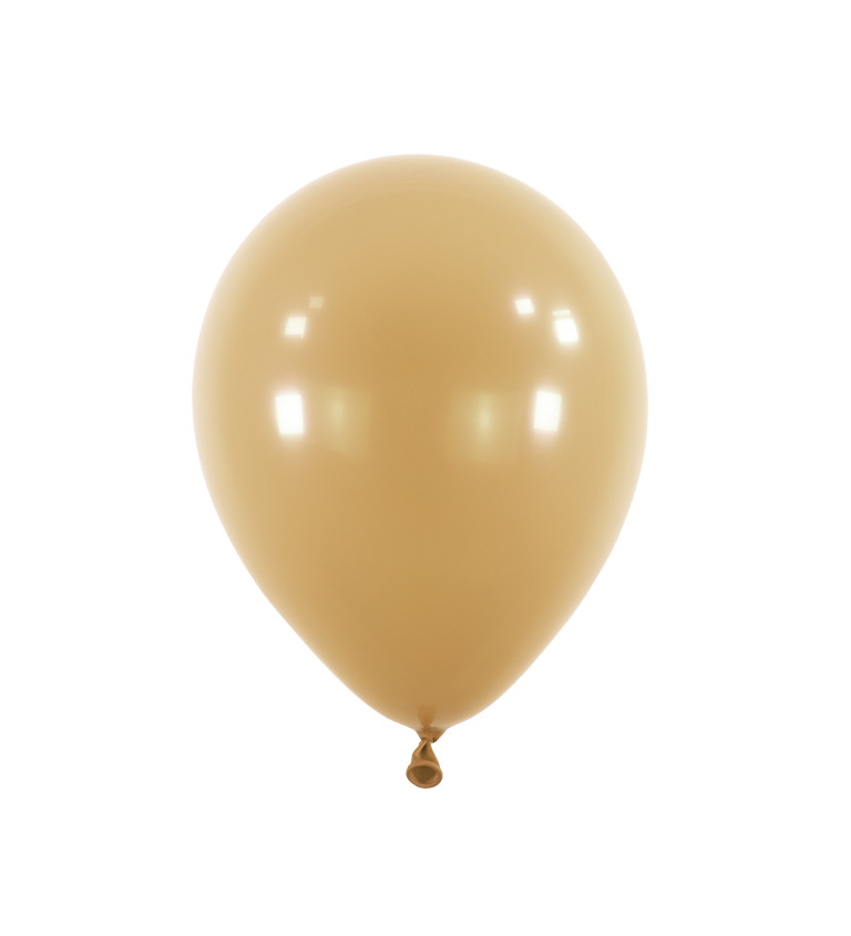 Hnědý latexový balón