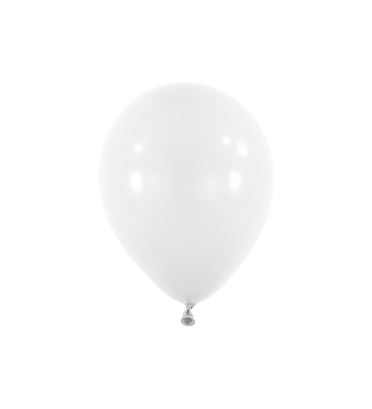 Bílý latexový balón
