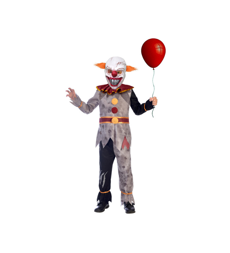 Dětský kostým teenagery Krutý klaun