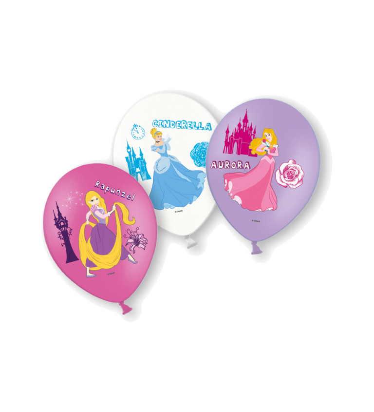 Latexové balónky Disney princezny