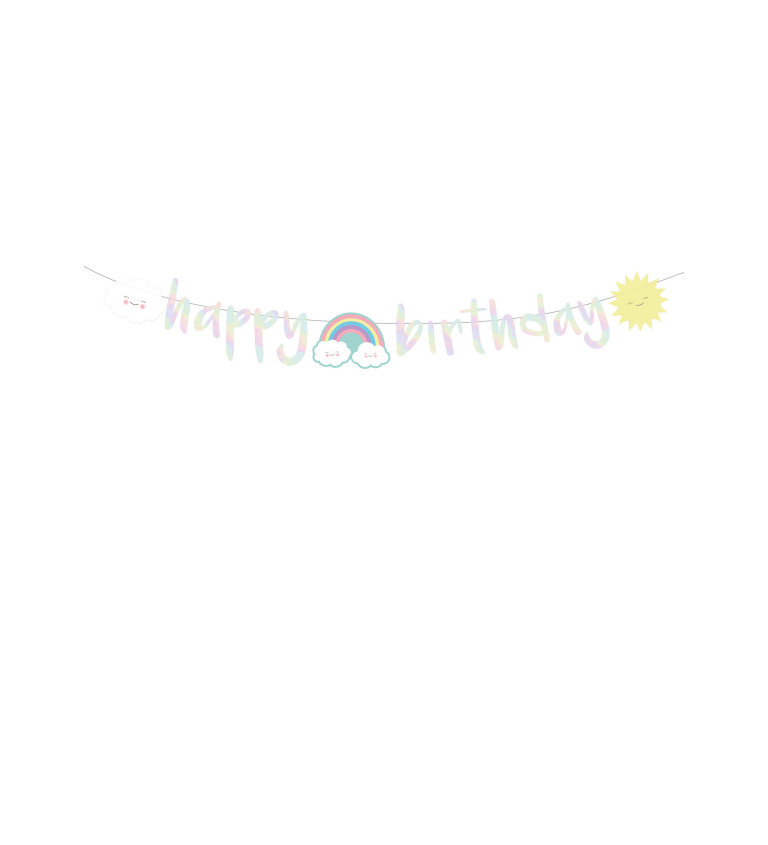Girlanda - Happy Birthday