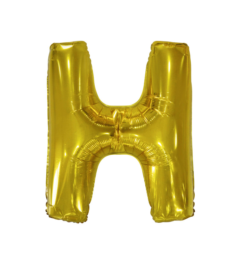 Zlatý fóliový balón H