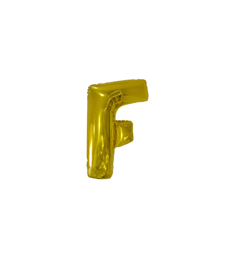 Fóliový zlatý balón F