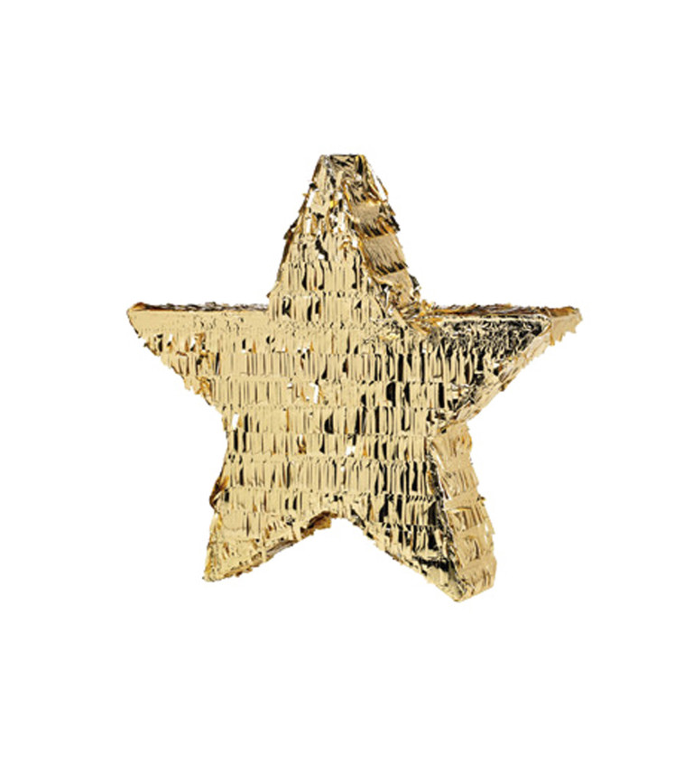 Pinata - zlatá hvězda
