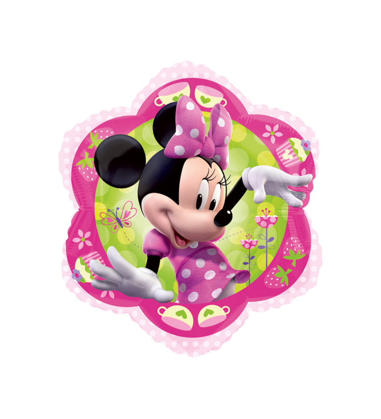 Balónek růžový Minnie
