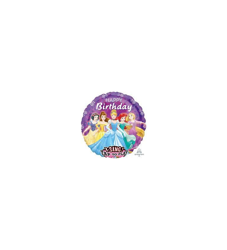 Zpívající balónek s Disney princeznami