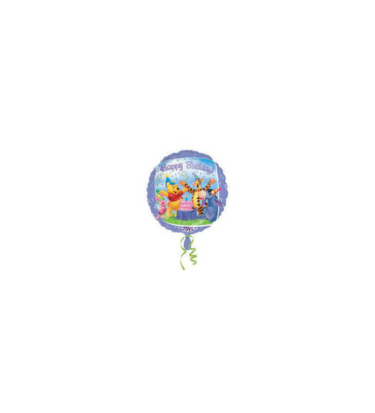 Balónek kulatý - Medvídek Pú