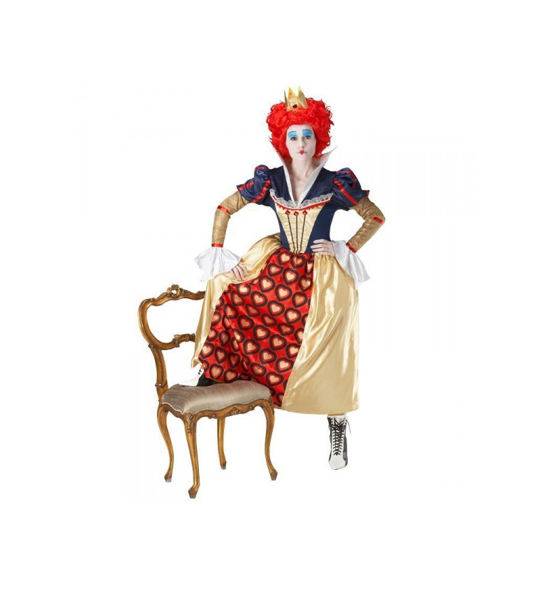 Dámský kostým Rudá královna
