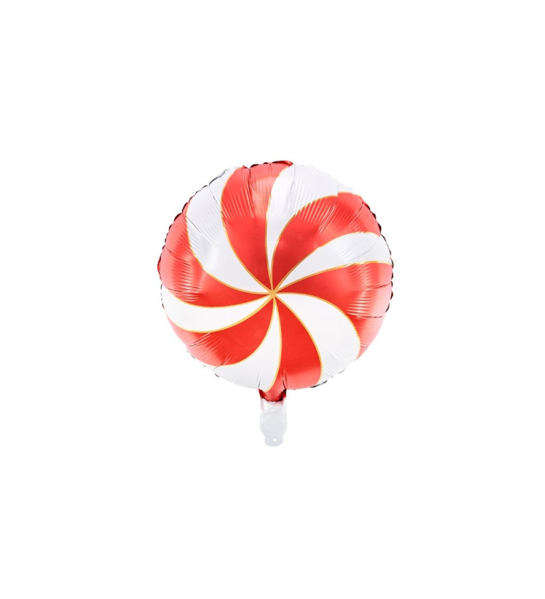 Fóliový balónek Candy červený