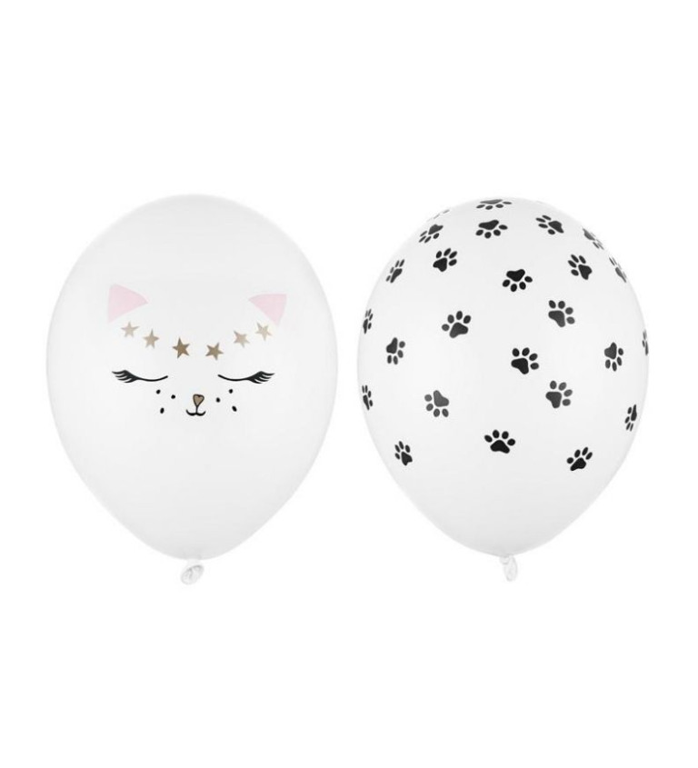 Latexové balónky (50ks) - kočička