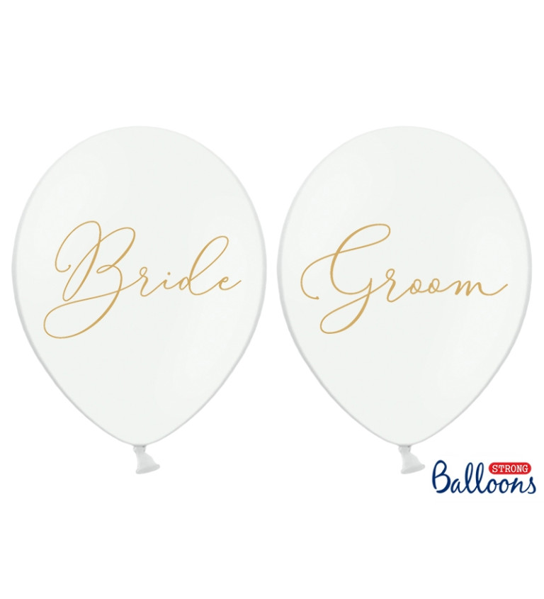 Balóny Bride a Groom